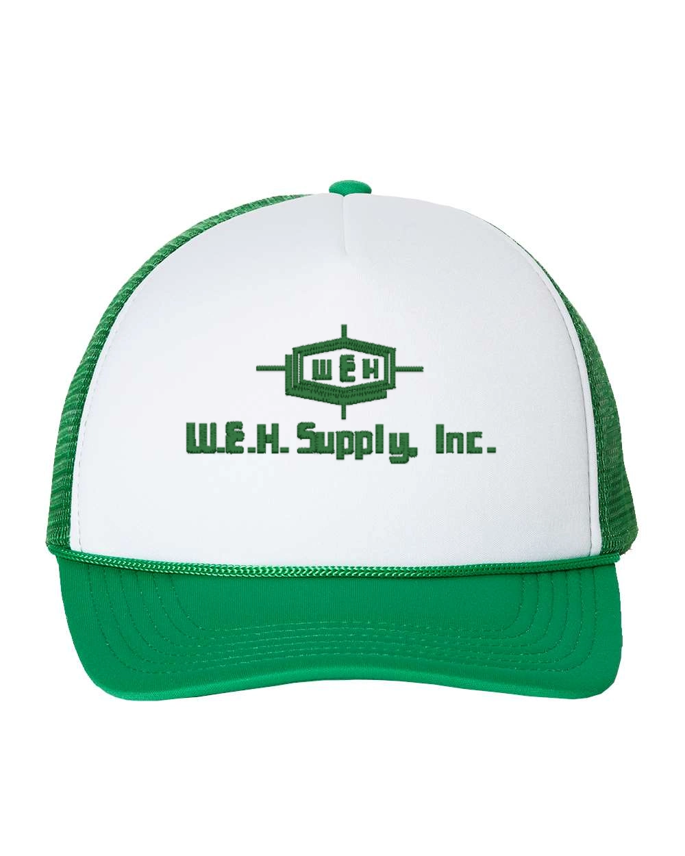 Variant Image for VC700 - Valucap Foam Mesh-Back Trucker Cap - W.E.H Supply - Green - Website WEH Supply