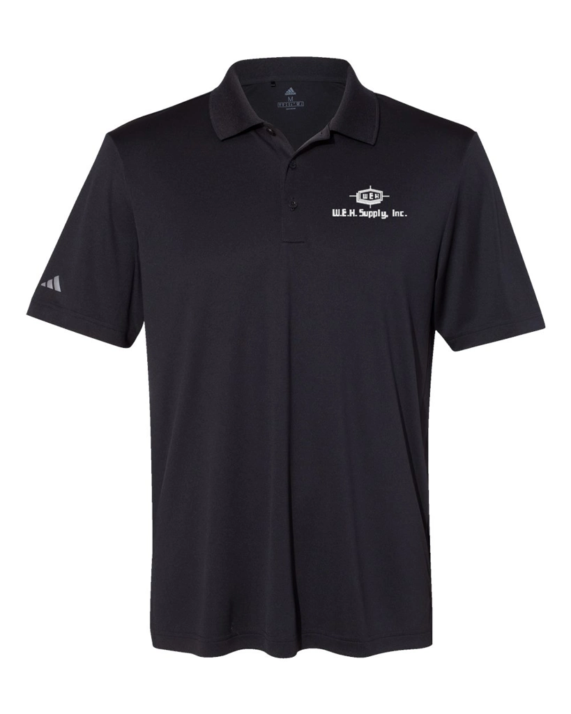 Color Image for A230 - Adidas Performance Sport Shirt - Black - WEH Supply - White
