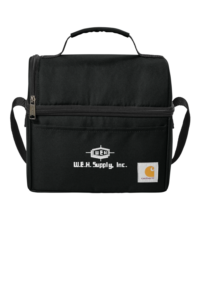 Color Image for CT89251601 - Carhartt® - Lunch 6-Can Cooler - Black - WEH Supply - White