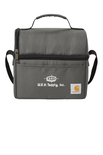 Variant Image for CT89251601 - Carhartt® - Lunch 6-Can Cooler - W.E.H - White - E - Website WEH Supply