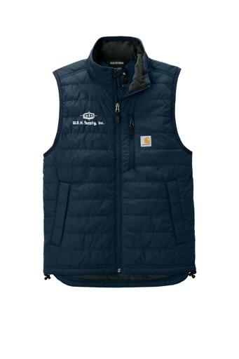 Color Image for CT102286 - Carhartt® Gilliam Vest - Navy - WEH Supply - White