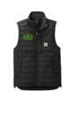 Color Image for CT102286 - Carhartt® Gilliam Vest - Black - WEH Logistics - Lime Green E