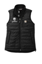 Color Image for CT104315 - Carhartt® Women’s Gilliam Vest - Black - WEH Dutchland - White E