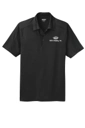 Color Image for OG1030 - OGIO® Linear Polo - Blacktop - WEH Supply - White