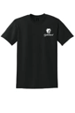 Color Image for 8000 - Gildan® DryBlend® 50 Cotton/50 Poly T-Shirt - Black - WEH - Dutchland -White