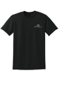 Color Image for 8000 - Gildan® DryBlend® 50 Cotton/50 Poly T-Shirt - Black - WEH - White E