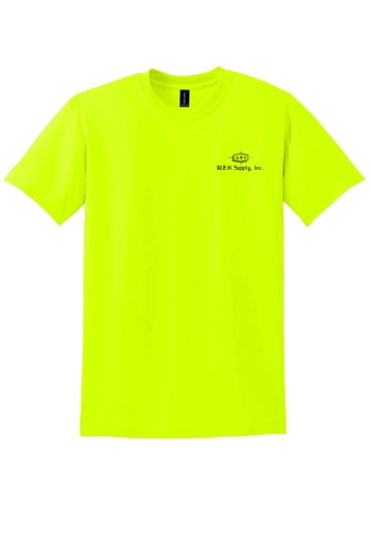 Variant Image for 8000 - Gildan® DryBlend® 50 Cotton/50 Poly T-Shirt - W.E.H. - Black D - Website WEH Supply