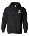 Color Image for 18500 - Gildan Heavy Blend™ Hooded Sweatshirt - Black - WEH - Dutchland -White