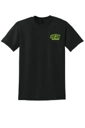 Color Image for 8000 - Gildan® DryBlend® 50 Cotton/50 Poly T-Shirt - Black - WEH Logistics - White D