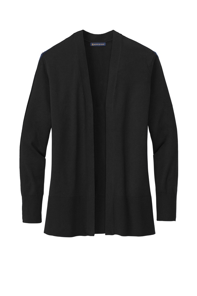 BB18403  - Brooks Brothers® Women’s Cotton Stretch Long Cardigan Sweater