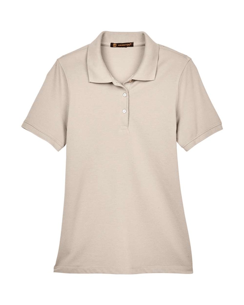 M265W - Harriton Women's Easy Blend Polo