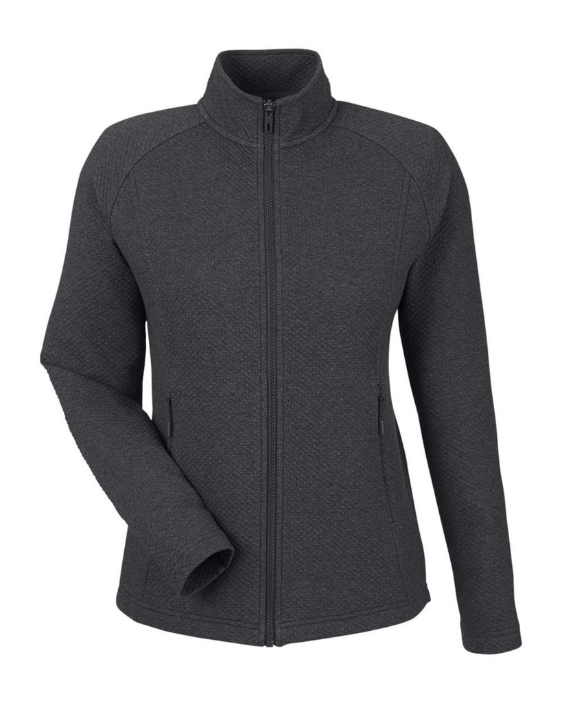 NE727W - North End Women's Spirit Textured Full-Zip