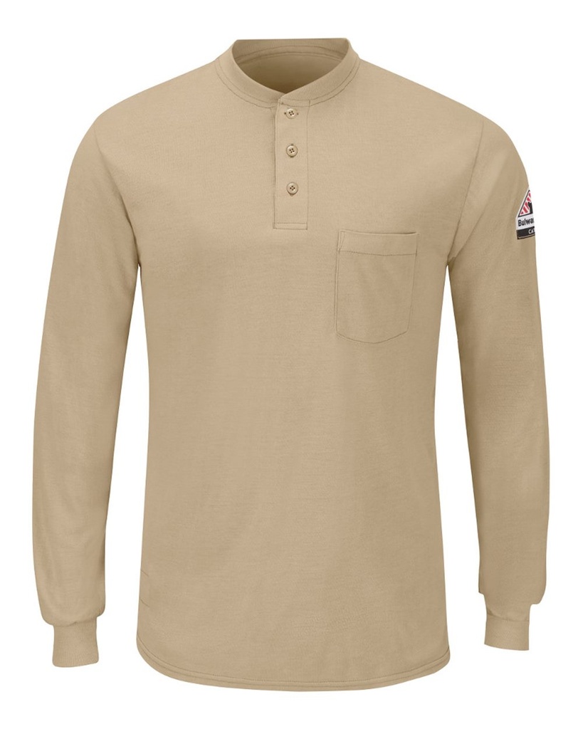 SML8 - Bulwark Men's Long Sleeve Henley